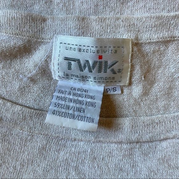 Vintage summer knit tank top - Picture 4 of 5